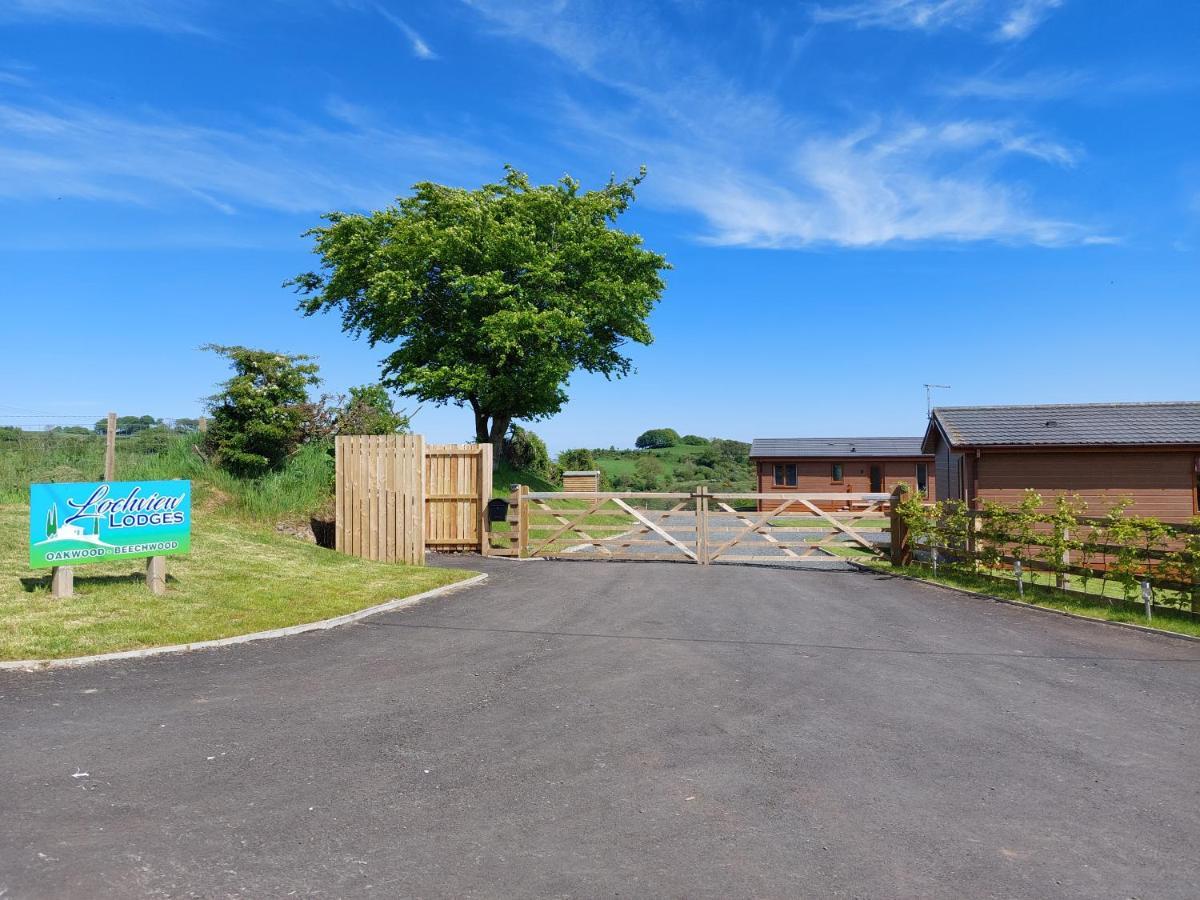 Lochwinnoch Luxury Family Beechwood Lodge With Hot Tub מראה חיצוני תמונה
